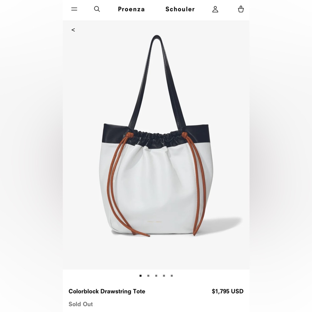 Proenza Schouler drawstring bag